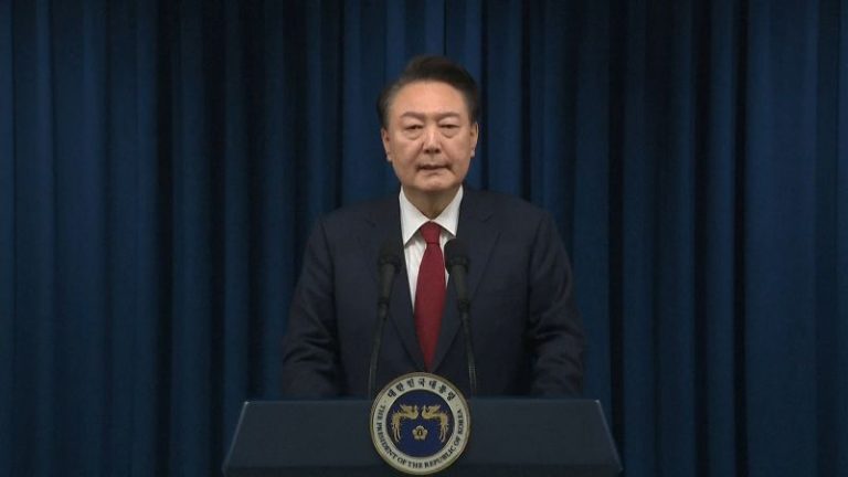South Korea’s President Yoon Suk Yeol apologizes after abortive imposition of martial law