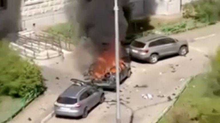 Senior Russian general killed in car blast just outside Moscow