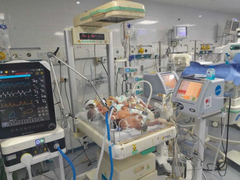 Desperate Gaza doctors cram several babies into one incubator as fuel crisis reaches critical point